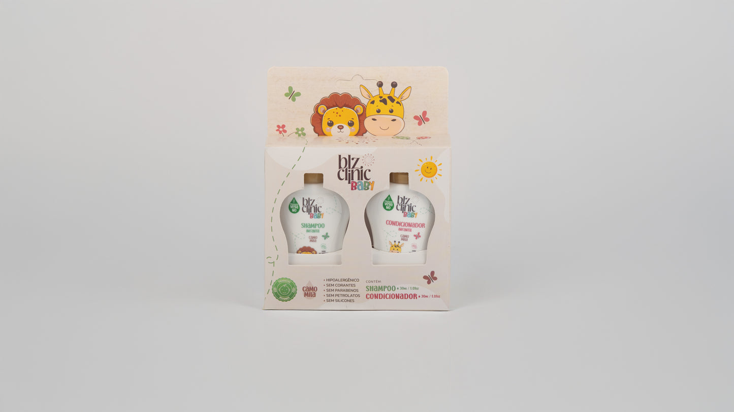 Kit Shampoo + Condicionador Blz Baby 30ml