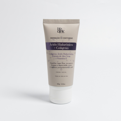 Creme Facial Ácido Hialurônico + Colágeno
