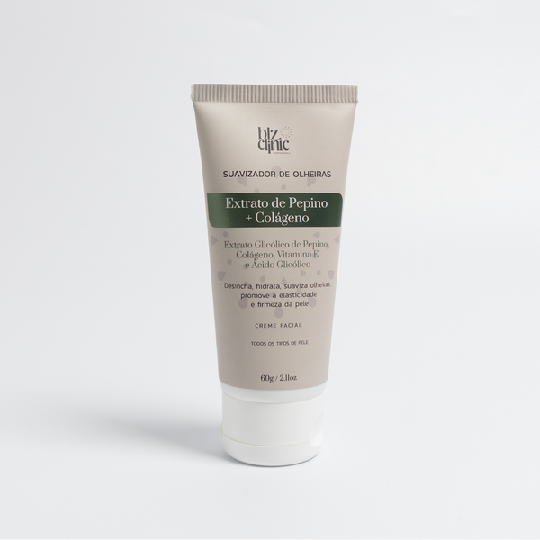 CREME FACIAL EXTRATO DE PEPINO + COLÁGENO 60G
