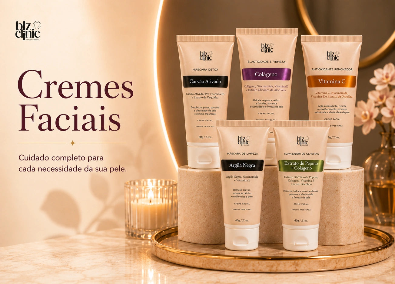 Linha Cremes Faciais BLZ Clinic