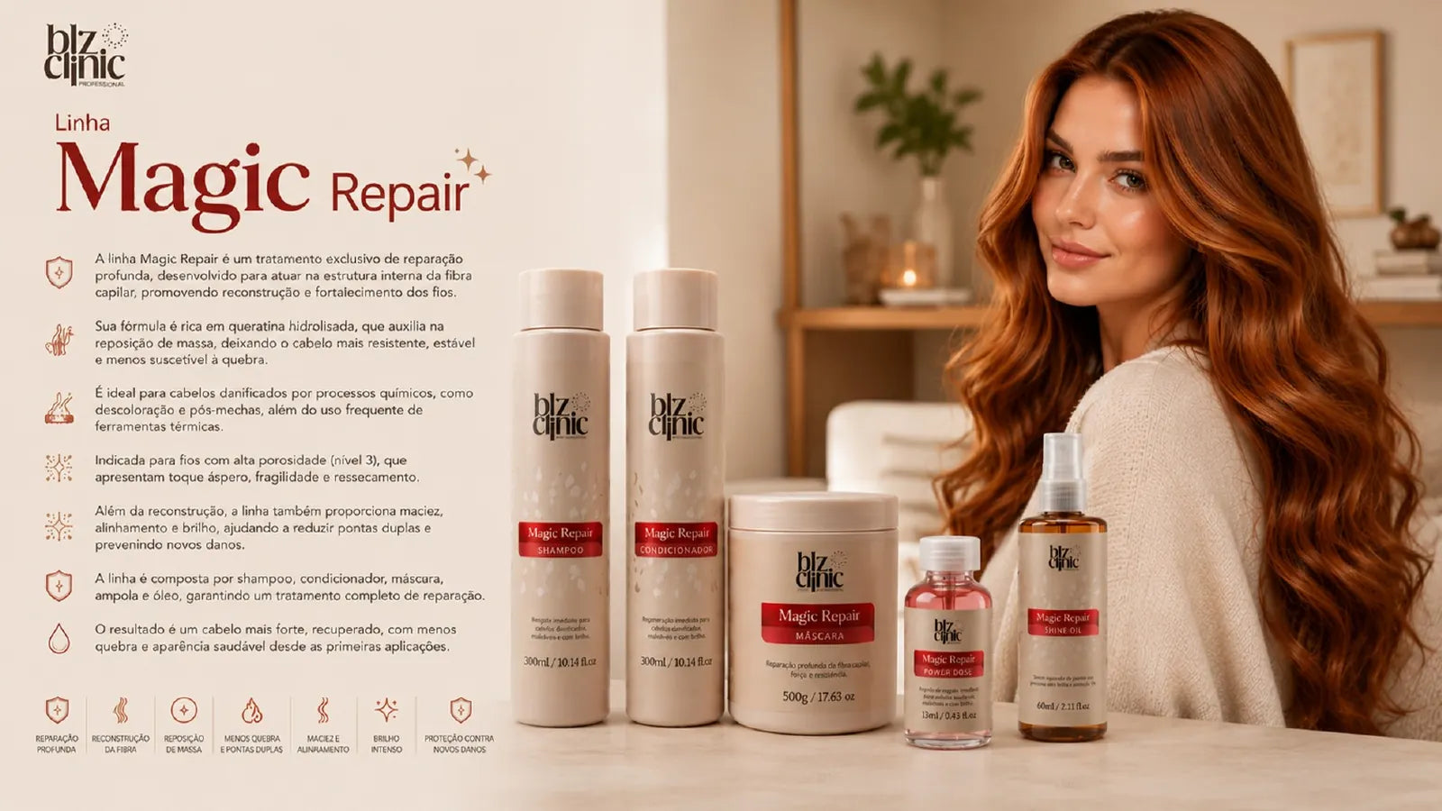 Linha Magic Repair BLZ Clinic